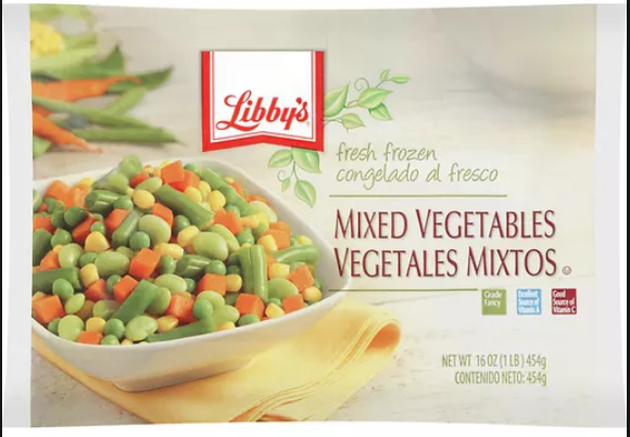 VEGETALES MIXTOS LIBBY'S 16oz 