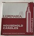 VELAS LUMINARIA PAQ DE 12     