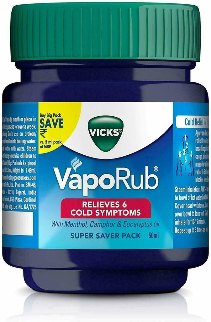 VICKS VAPORUB 50ml            