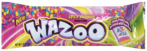 WAZOO CHEWY FRUTY CANDY 1.6oz 