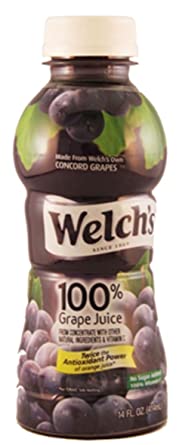 WELCH'S 100% GRAPE JUICE 14oz 