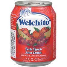 WELCHITO FRUIT PUNCH 7.5oz    