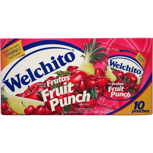 WELCHITO FRUIT PUNCH CAJA     