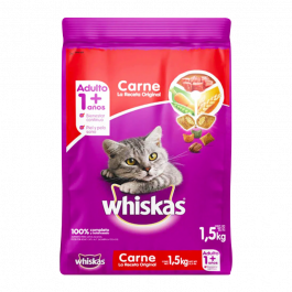 WHISKAS CARNE 3,3LB           