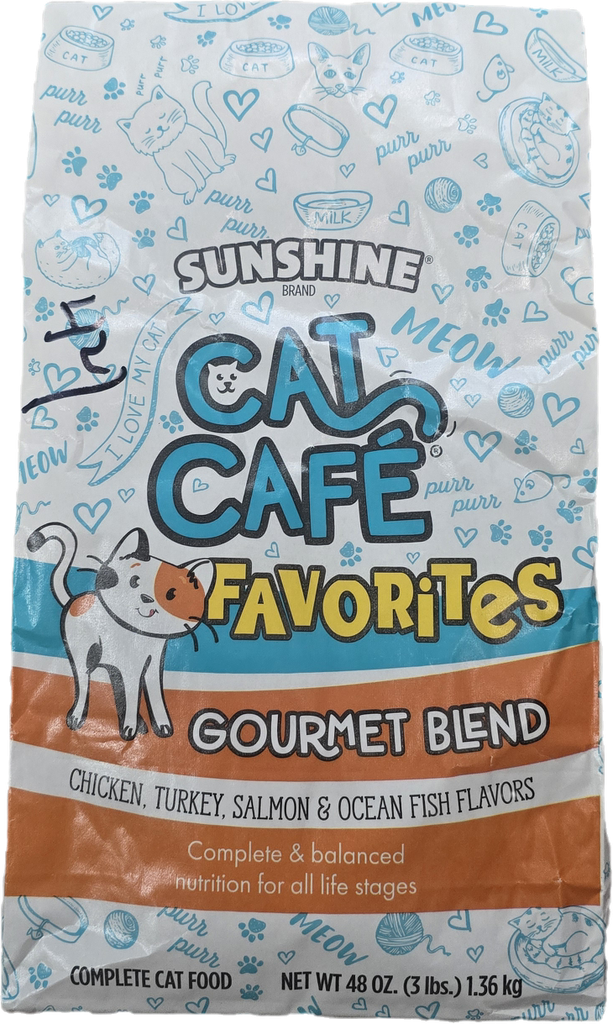 CAT CAFE GOURMET 3lbs
