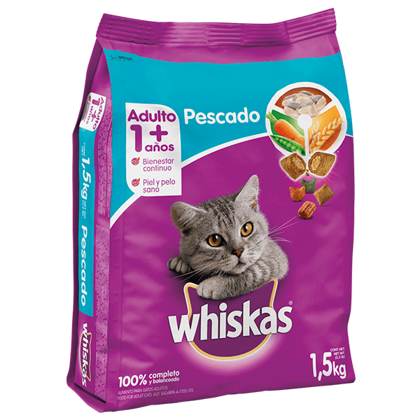 WHISKAS PESCADO 3.3lb         