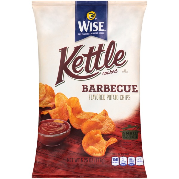 WISE KETTLE BARBECUE 6.25oz   