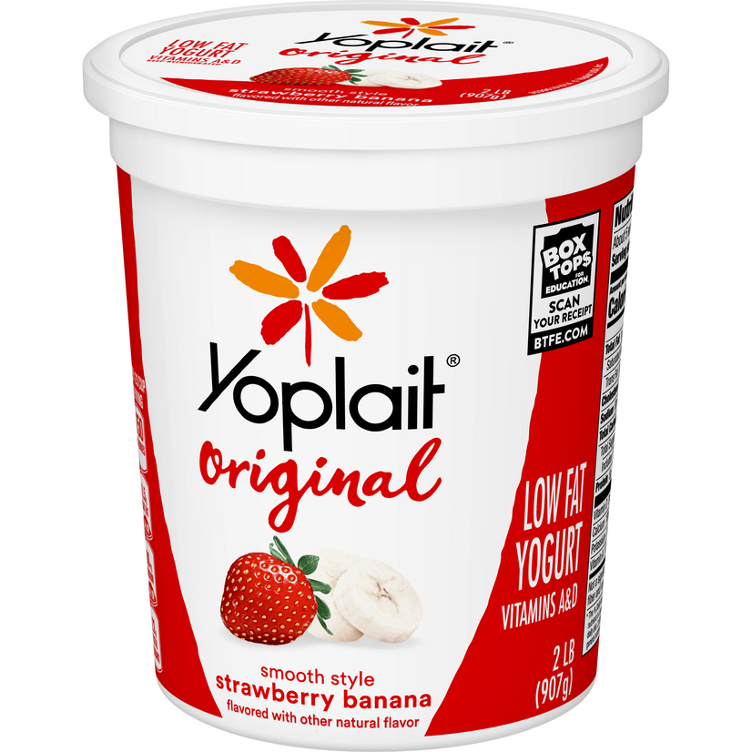 YOPLAIT SRAWBERRY BANANA 32oz 