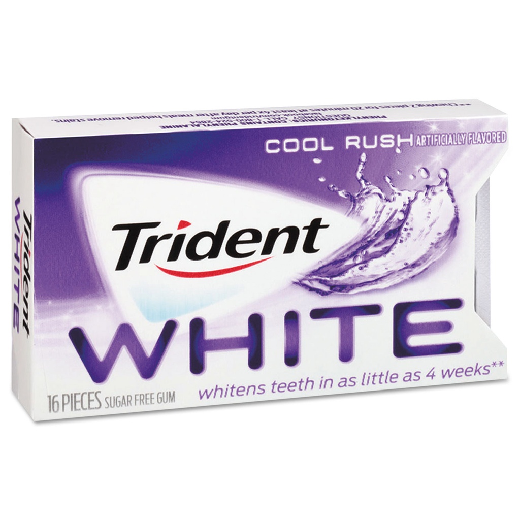 TRIDENT WHITE COOL RUSH