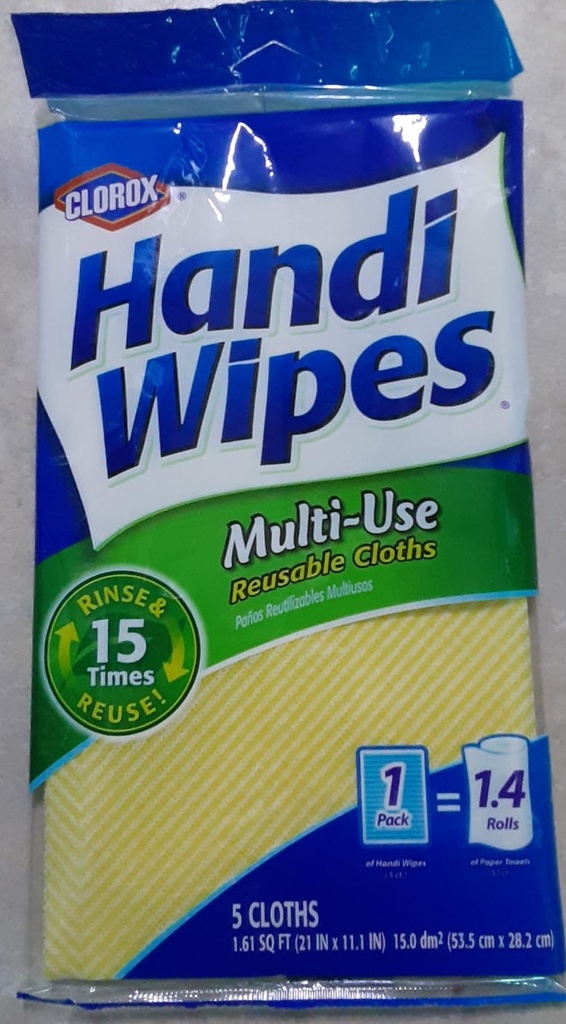 HANDI WIPES CLOROX PQ 5