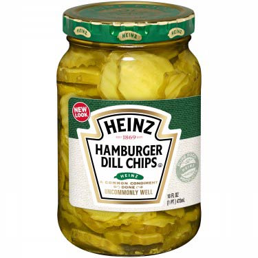 HEINZ HAMBURGER DILL 16oz
