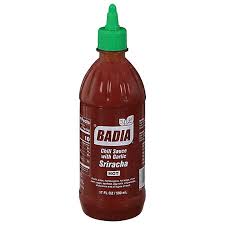 BADIA CHILI SAUCE WITH GARLIC 17oz
