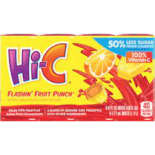 HI-C FLASHIN FRUIT PUNCH 8pk