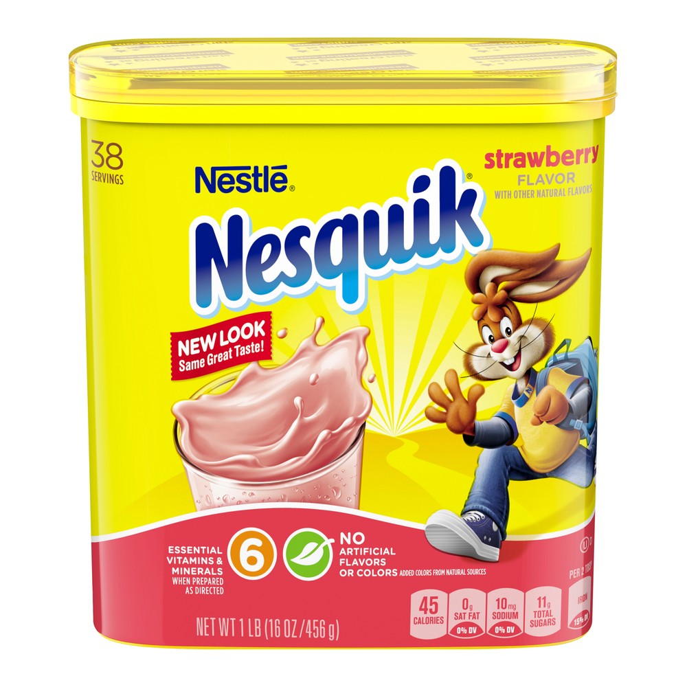 NESQUIK STRAWBERRY 16oz