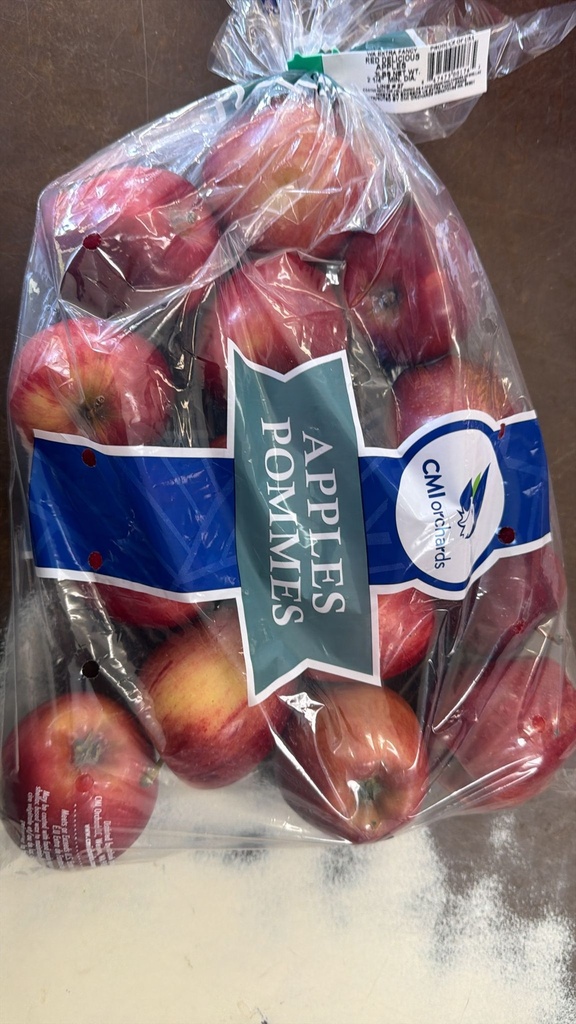 MANZANAS ROJAS POMMES 3lb