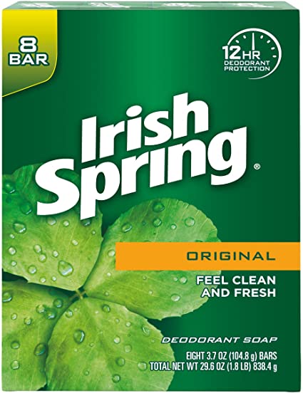 JABON IRISH SPRING ORG PQ 8