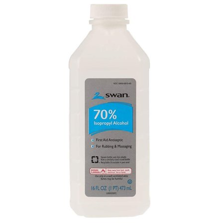 ALCOHOL 70% SWAN 16oz         