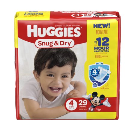 HUGGIES SNUG & DRY SIZE 4