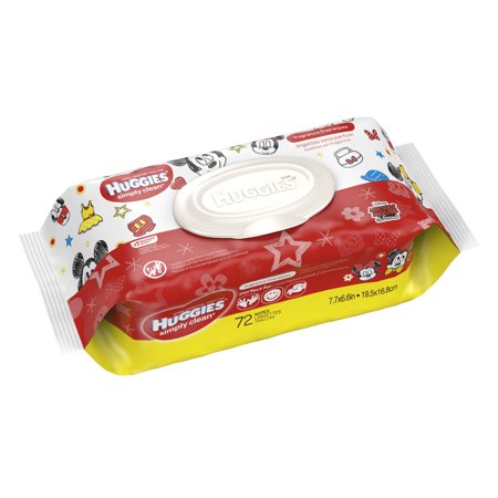 HUGGIES SIMPLY CLEAN PQ 72