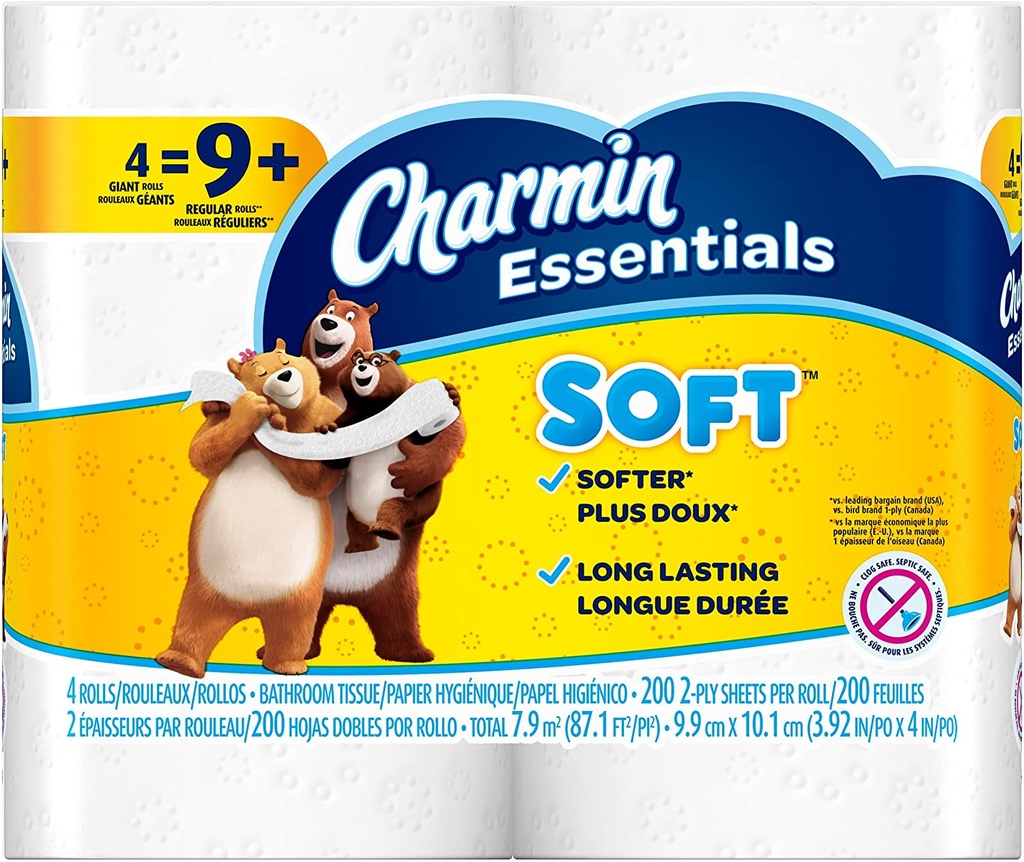CHARMIN ESSENTIALS PQ 4