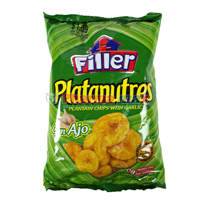 FILLER PLATANUTRES CON AJO 2oz