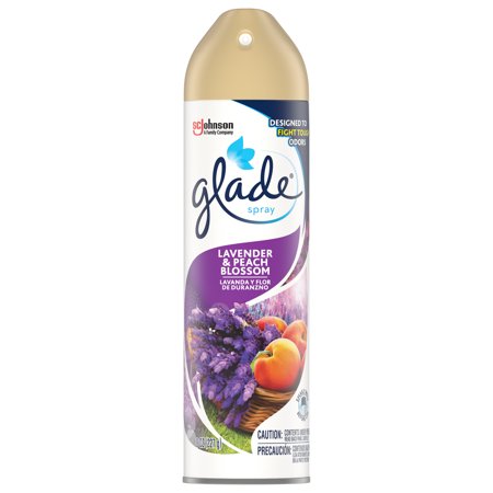 GLADE SPRAY LAVANDER & PEACH