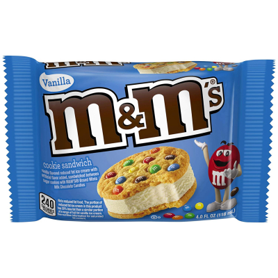 M&M VAINILLA SANDWISH 4.0oz