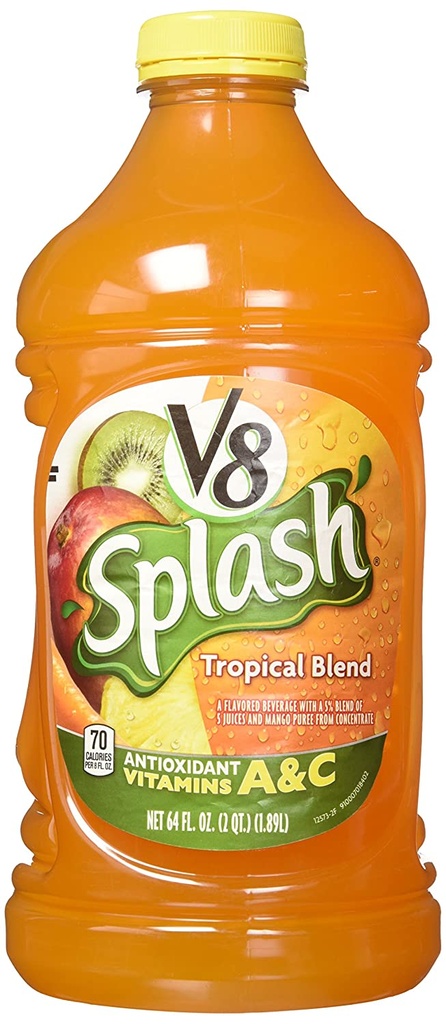 V8 SPLASH TROPICAL BLEND 64oz