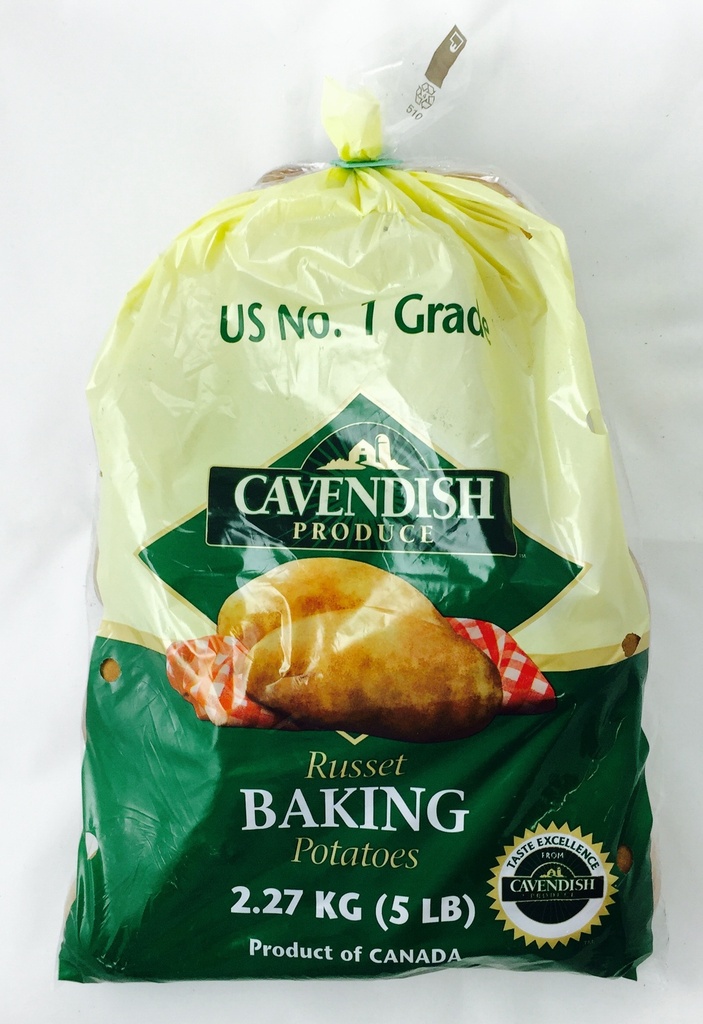 PAPAS DE COCINAR CAVENDISH 5lb