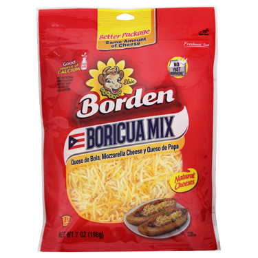 BORDEN QUESO BORICUA MIX 7oz