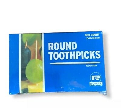 PALILLOS DE DIENTES ROUND 800