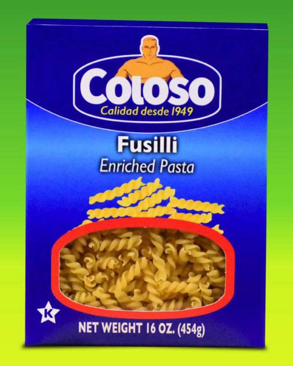 COLOSO FUSILI PASTA 16oz