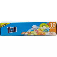 TEN BOLSAS DOUBLE ZIPPER 10gl