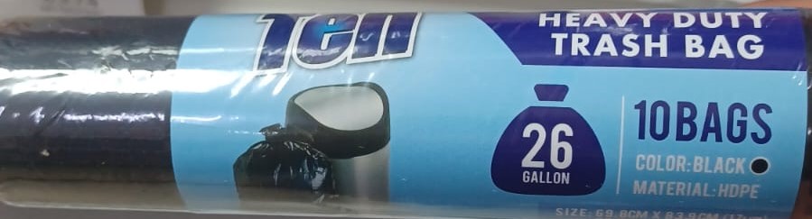 TEN BOLSAS BASURA 26g PQT 10