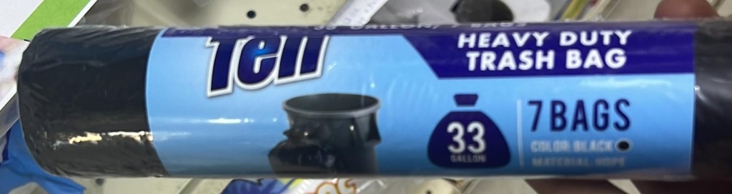 TEN BOLSAS BASURA 33g PQT 7