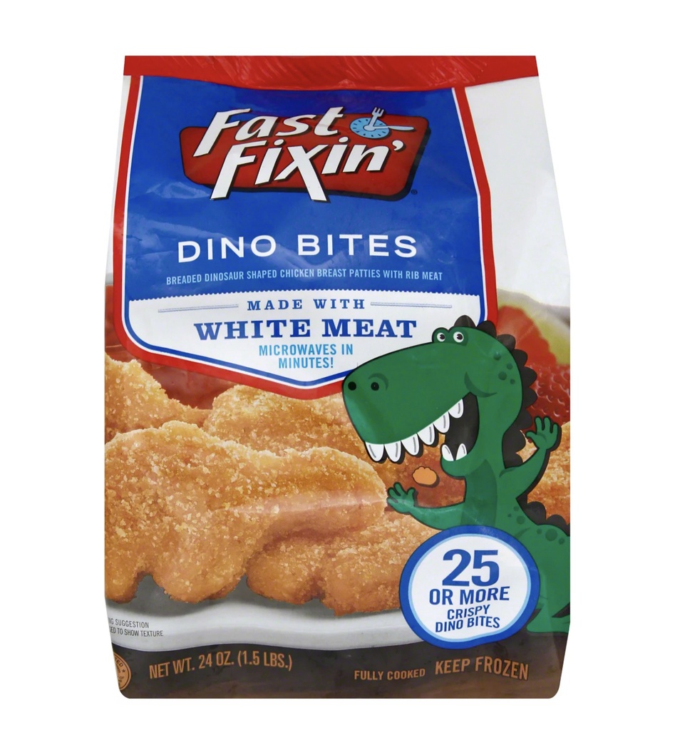 DINO BITES FAST FIXIN 24oz