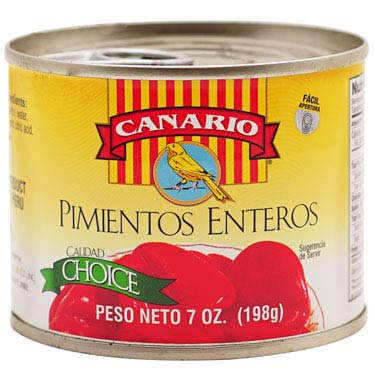 PIMIENTOS ENTEROS CANARIOS 7oz