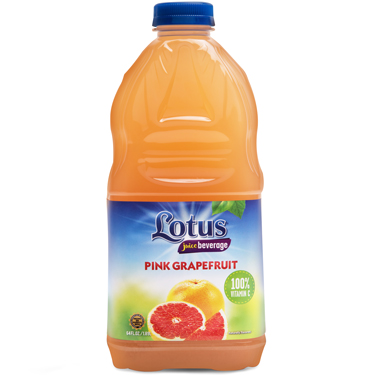 JUGO LOTUS TORONJA ROSADA 64oz