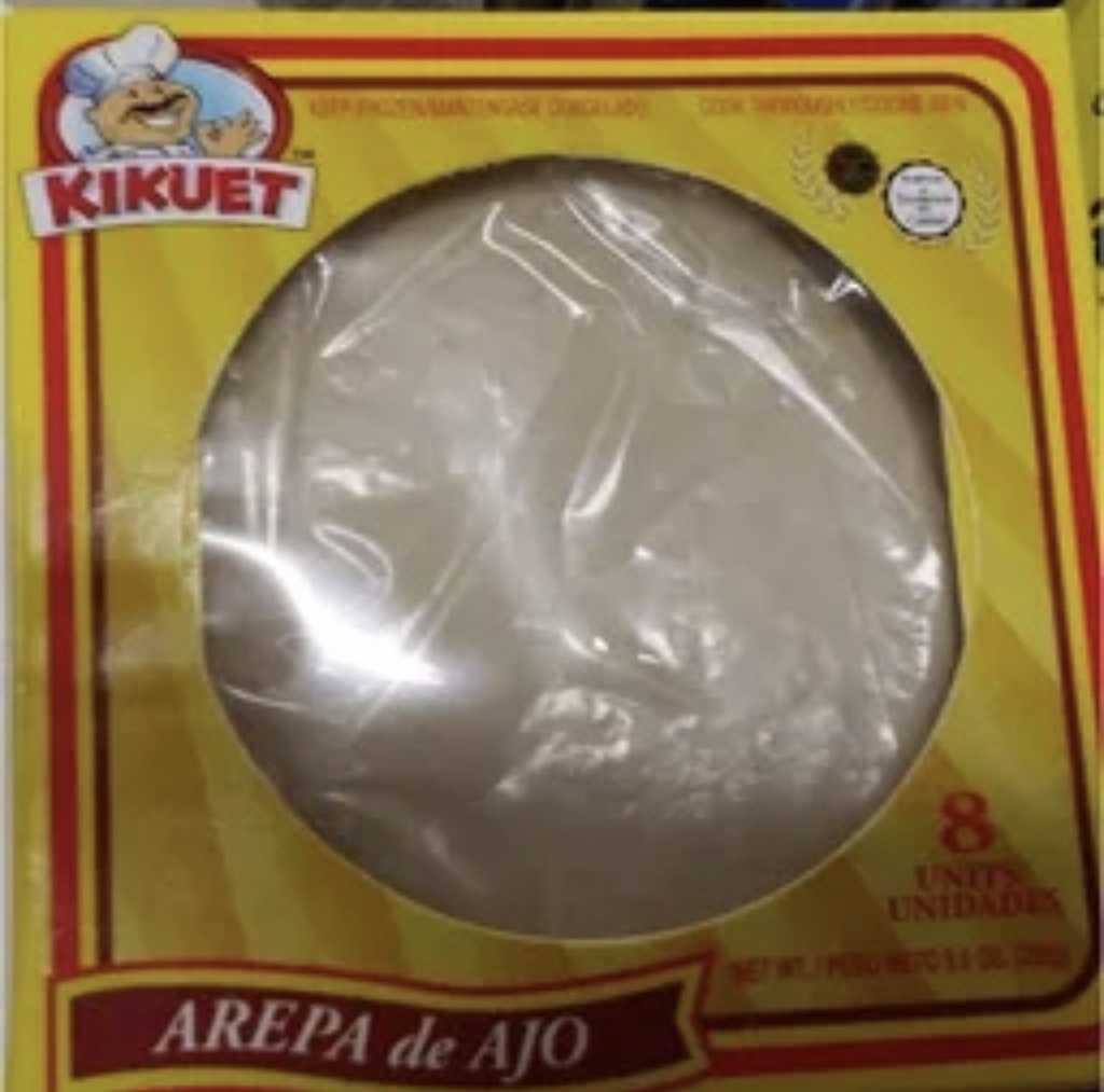 AREPA DE AJO KIKUET PQT/8