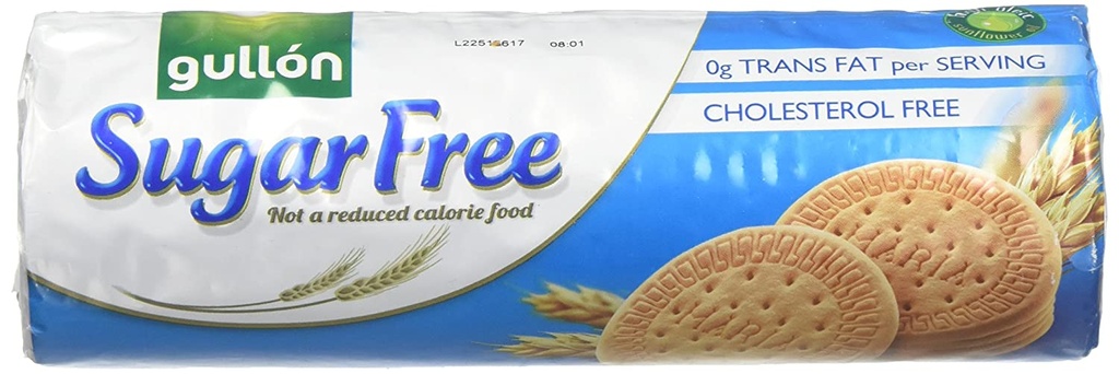 GALLETAS SUGAR FREE 7oz