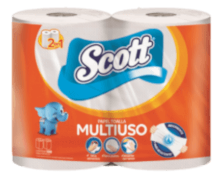 PAPEL BANO SCOTT CUIDADO COMPLETO PQT/4