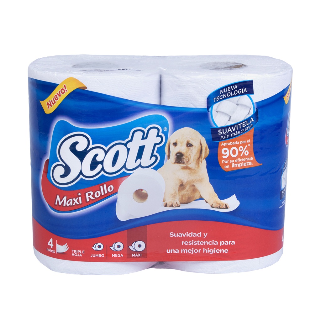 PAPEL BANO SCOTT MAXI PQ 4