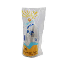 VASOS PLASTICO 9oz SUNNY PACK