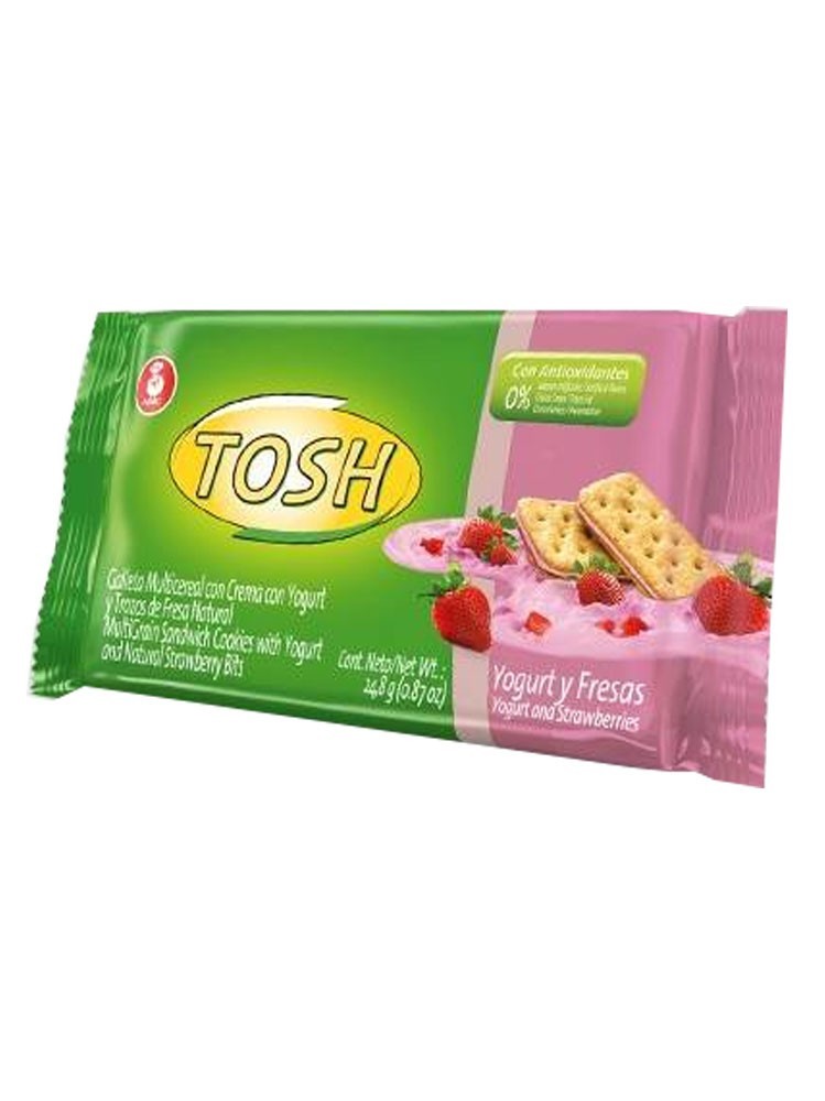 GALLETA TOSH FRESA PQT/2