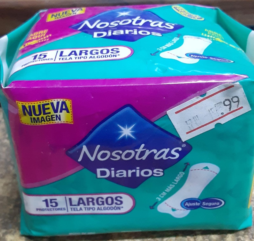 NOSOTRAS DIARIOS LARGOS PQT 14