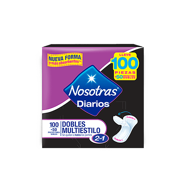 NOSOTRAS DIARIOS DOBLE PQ 100