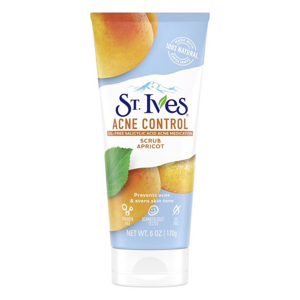 ST. IVES APRICOT SCRUB ACNE CONTROL 6 oz