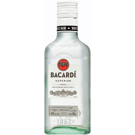 BACARDI BLANCO CANECA 200ML   