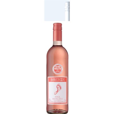 BAREFOOT PINK MOSCATO 750ml 3429