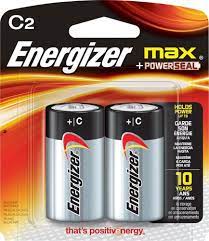 BATERIA ENEGIZER C PAQ 2      